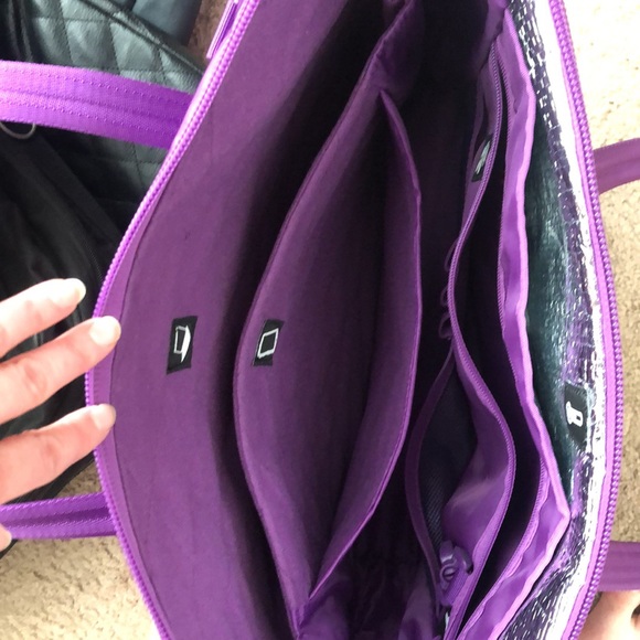 Laptop Bag Purple - Picture 2 of 2